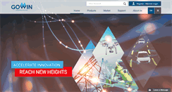 Desktop Screenshot of gowinsemi.com